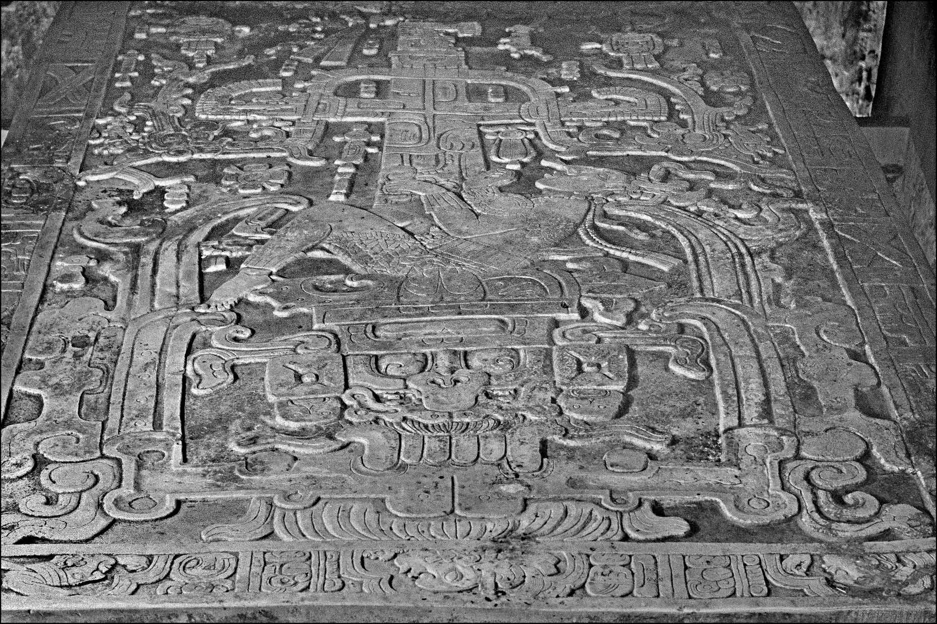Pakal Sarcophagus, Palenque, Mexico 1990